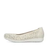 Rieker Damen Ballerinas helllbeige