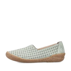 Rieker Damen Ballerinas mintgrün
