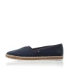 Rieker Damen Ballerinas marineblau