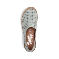 Rieker Damen Ballerinas mintgrün