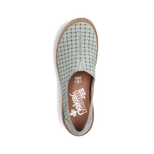Rieker Damen Ballerinas mintgrün