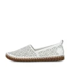 Rieker Damen Ballerinas reinweiss