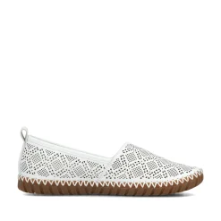 Rieker Damen Ballerinas reinweiss