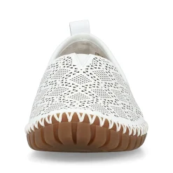 Rieker Damen Ballerinas reinweiss