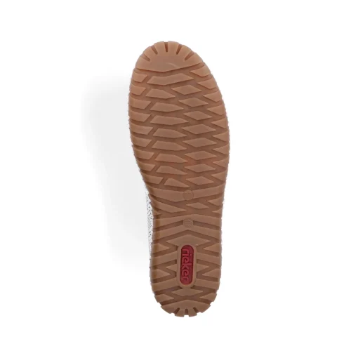 Rieker Damen Ballerinas reinweiss