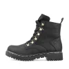 Rieker Damen Biker Boots tiefschwarz