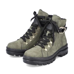 Rieker Damen Biker Boots laubgrün