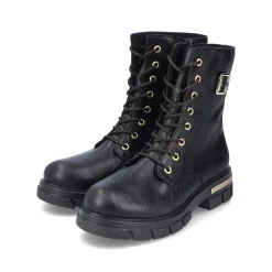 Rieker Damen Biker Boots nachtschwarz
