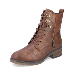 Rieker Damen Biker Boots schokobraun