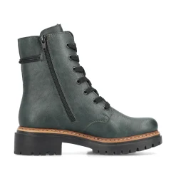 Rieker Damen Biker Boots graugrün