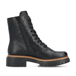 Rieker Damen Biker Boots asphaltschwarz