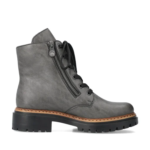Rieker Damen Biker Boots anthrazit
