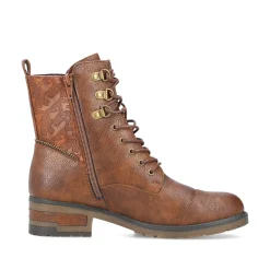 Rieker Damen Biker Boots schokobraun