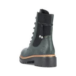 Rieker Damen Biker Boots graugrün