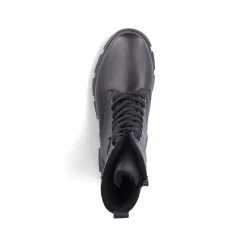 Rieker Damen Biker Boots tiefschwarz