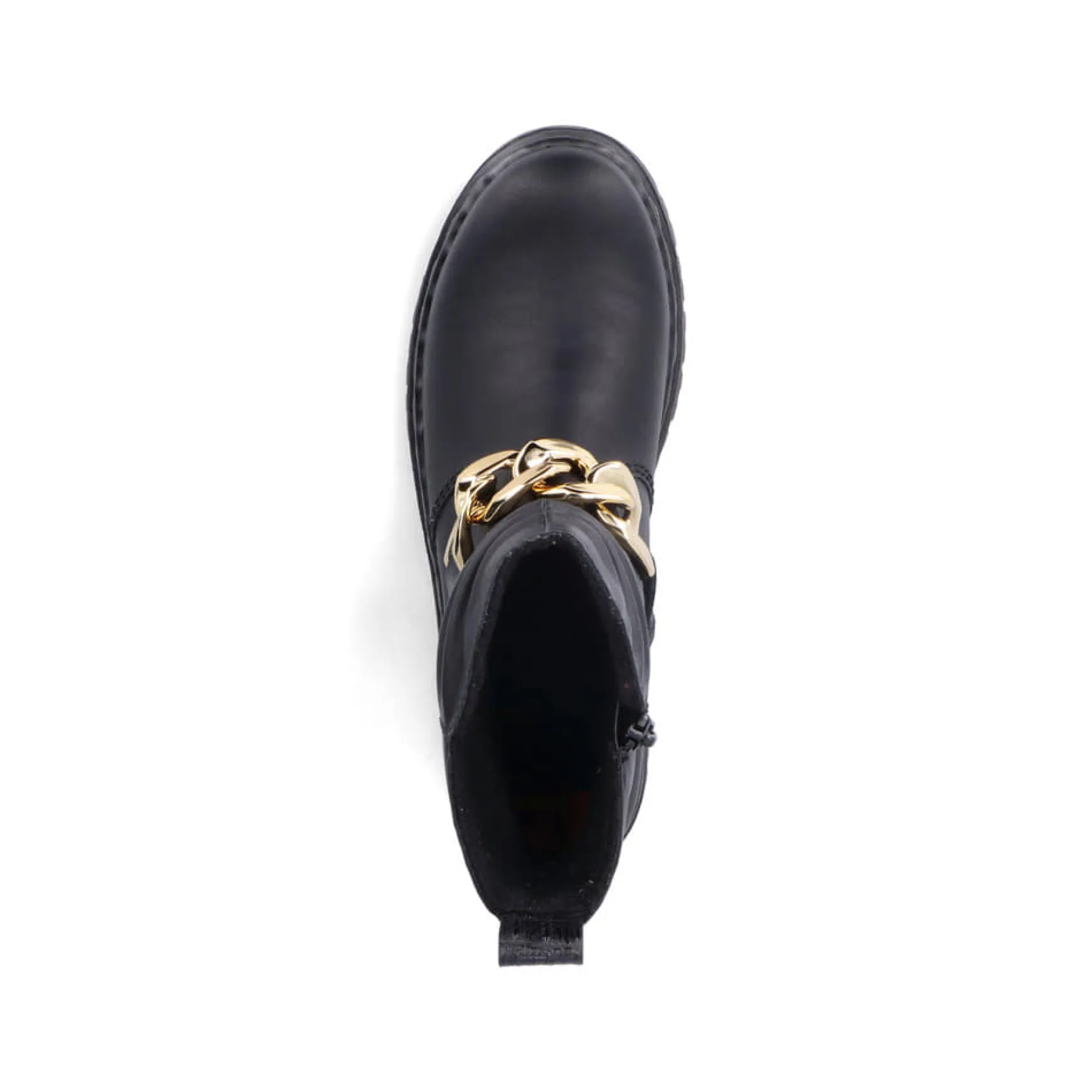 Rieker Damen Biker Boots tiefschwarz