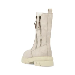 Rieker Damen Biker Boots hellbeige