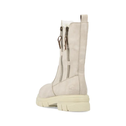 Rieker Damen Biker Boots hellbeige