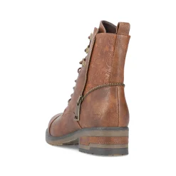 Rieker Damen Biker Boots schokobraun