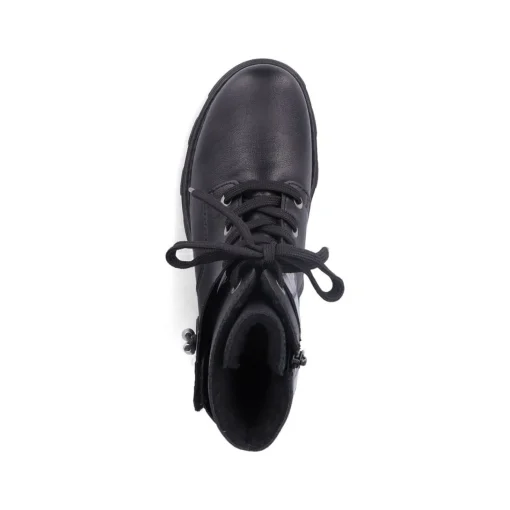 Rieker Damen Biker Boots tiefschwarz