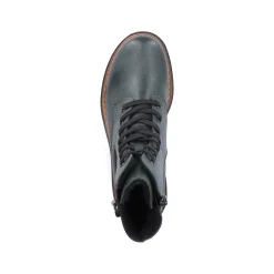 Rieker Damen Biker Boots graugrün