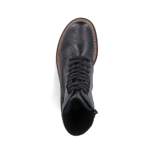 Rieker Damen Biker Boots asphaltschwarz
