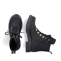 Rieker Damen Biker Boots tiefschwarz