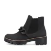 Rieker Damen Chelsea Boots tiefschwarz