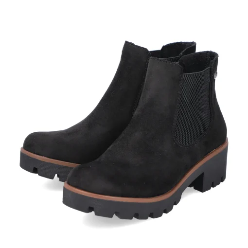 Rieker Damen Chelsea Boots graphitschwarz