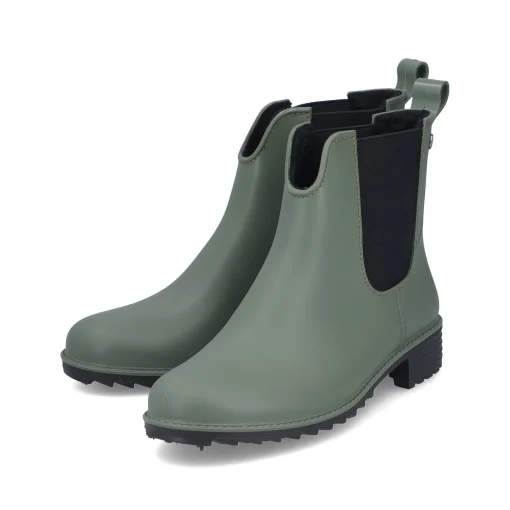 Rieker Damen Chelsea Boots schilfgrün