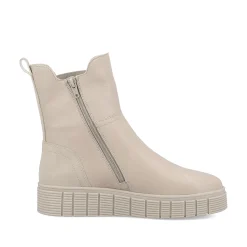 Rieker Damen Chelsea Boots linen