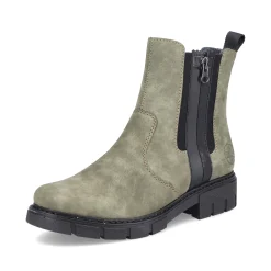 Rieker Damen Chelsea Boots laubgrün