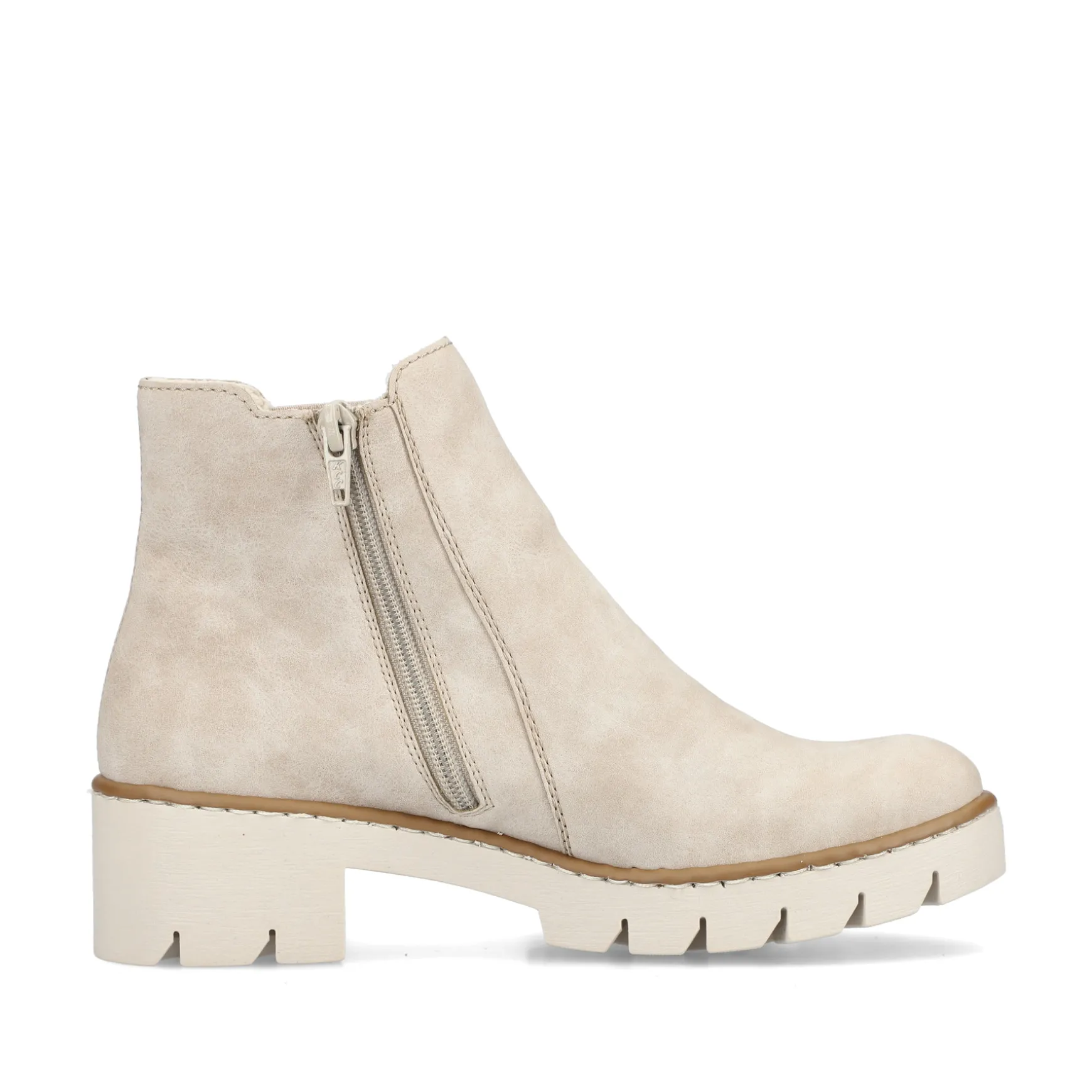 Rieker Damen Chelsea Boots hellbeige