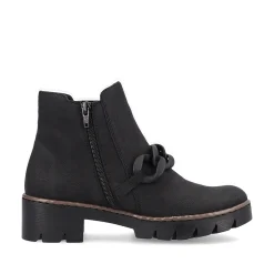 Rieker Damen Chelsea Boots tiefschwarz
