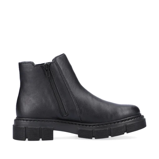Rieker Damen Chelsea Boots graphitschwarz