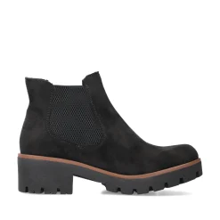 Rieker Damen Chelsea Boots graphitschwarz