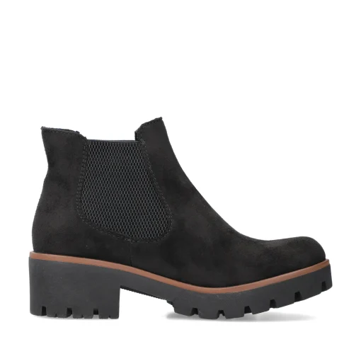 Rieker Damen Chelsea Boots graphitschwarz