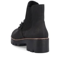 Rieker Damen Chelsea Boots tiefschwarz