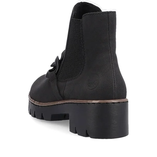 Rieker Damen Chelsea Boots tiefschwarz
