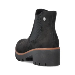 Rieker Damen Chelsea Boots graphitschwarz