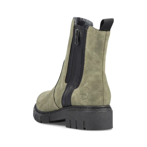 Rieker Damen Chelsea Boots laubgrün