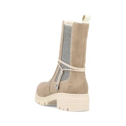 Rieker Damen Chelsea Boots beigebraun