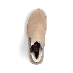 Rieker Damen Chelsea Boots sandbeige