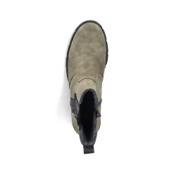 Rieker Damen Chelsea Boots laubgrün