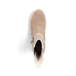 Rieker Damen Chelsea Boots beigebraun