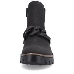 Rieker Damen Chelsea Boots tiefschwarz