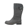 Rieker Damen Hochschaftstiefel graphitgrau