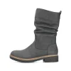 Rieker Damen Hochschaftstiefel schattengrau
