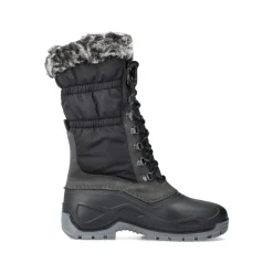 Rieker Damen Hochschaftstiefel tiefschwarz