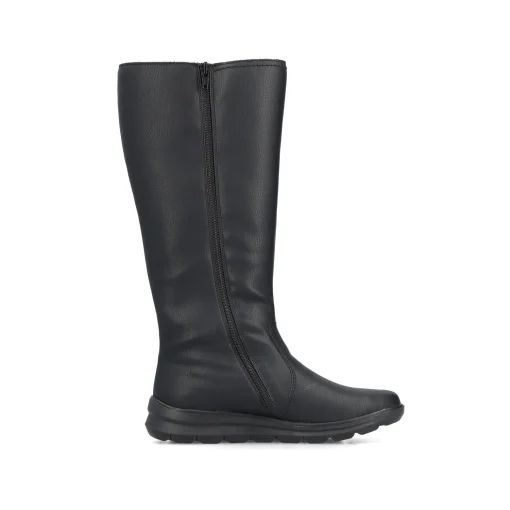 Rieker Damen Hochschaftstiefel nachtschwarz